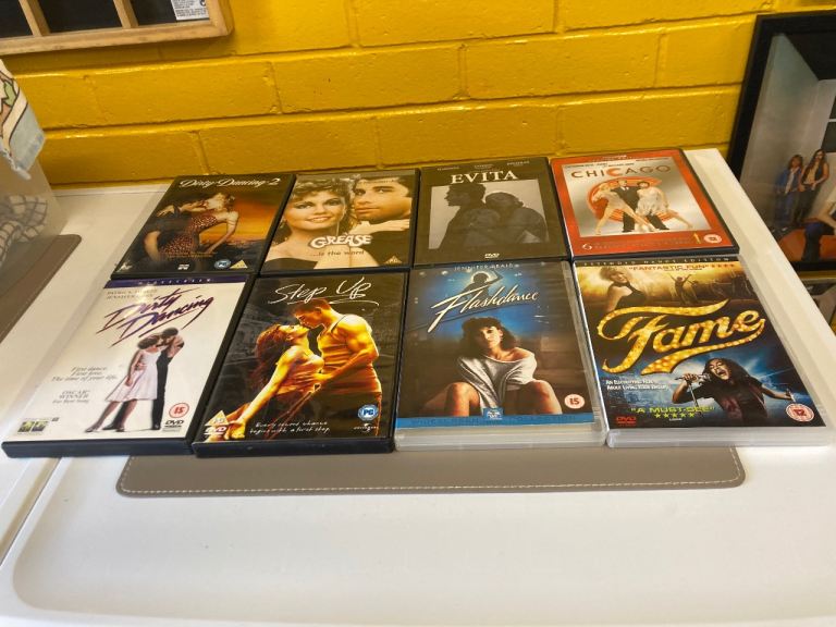 DVDs Job Lot - 8 Dance and Musical Films