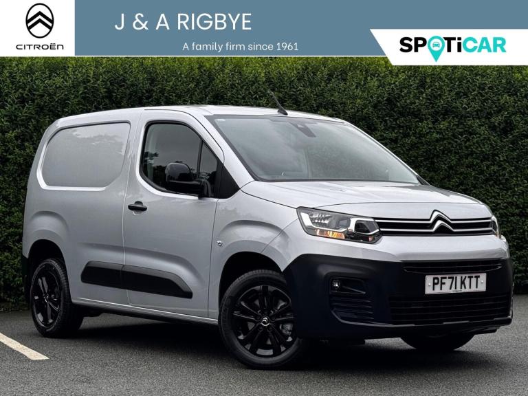 2022 Citroen Berlingo 1.5 BlueHDi 1000Kg Driver Pro 100ps [6 Speed] PANEL VAN DIESEL Manual