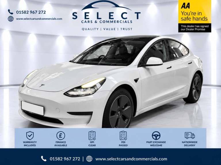 2020 Tesla Model 3 Standard Plus 4dr Auto SALOON ELECTRIC Automatic