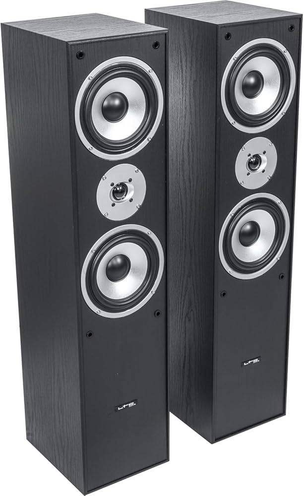 LTC L766-BL Floorstanding Hi-Fi Speakers (Pair) – £120