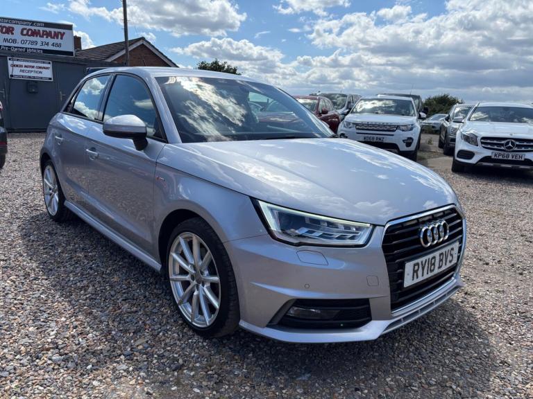 2018 Audi A1 1.4 TFSI S line Sportback Euro 6 (s/s) 5dr (Nav) HATCHBACK Petrol Manual