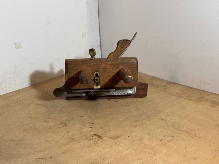 Antique MATHIESON&SON Glasgow Combination Plane Wood&Brass