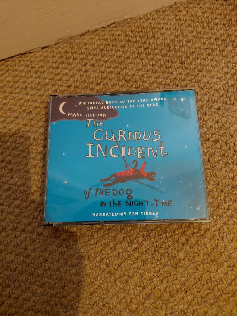 CDs of book The Curious Incident of the Dog in tge Night-time 