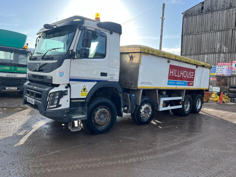 Volvo FMX 420 8X4 TIPPER , TESTED MAY, SAW ALLOY BODY