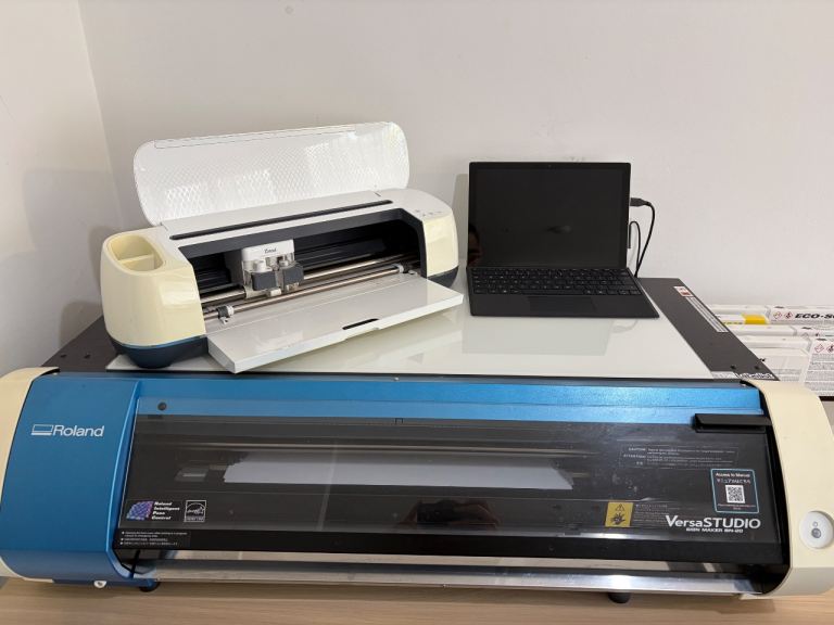Roland BN20 and Cricut Label Printing Business 