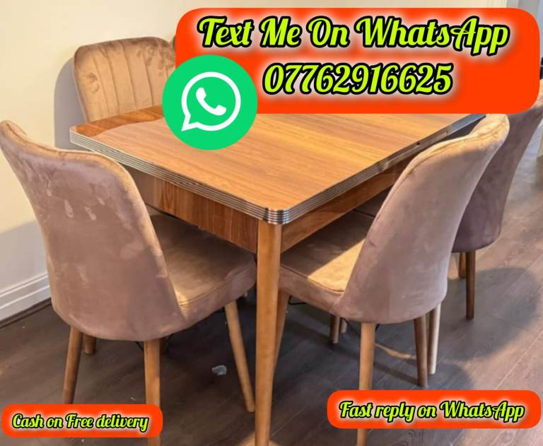 Dining Table And Chairs.