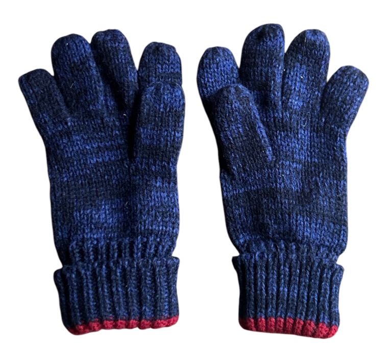 Unisex Marks & Spencers Blue & Red Warm Glovers Size 6-14 Year Old or Size Small Adult