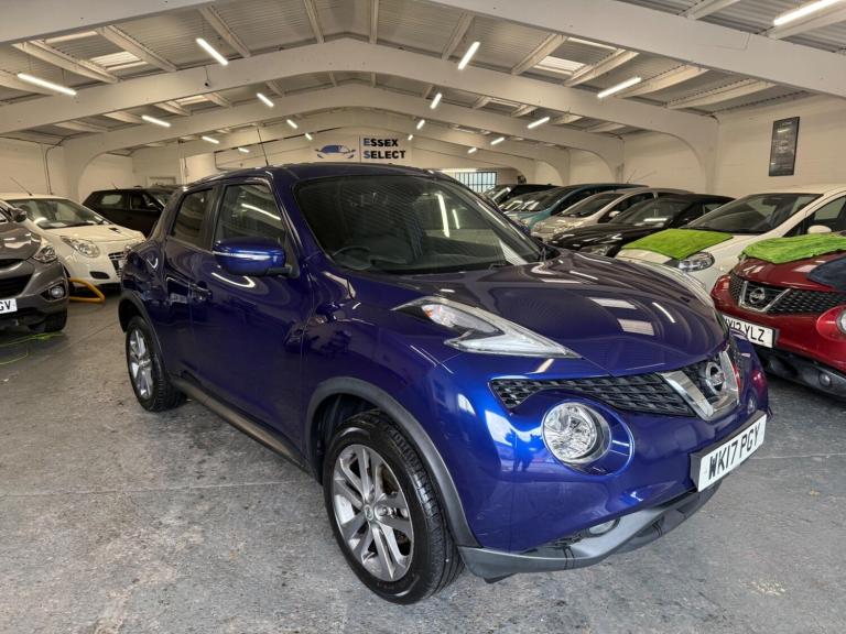 2017 Nissan Juke 1.6 N-Connecta XTRON Euro 6 5dr HATCHBACK Petrol Automatic