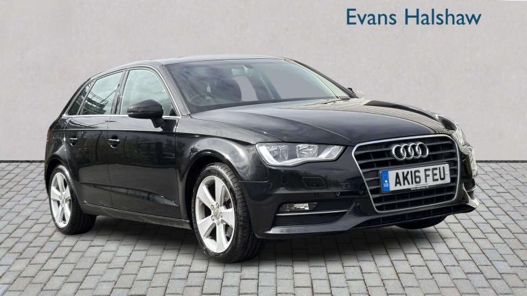 2016 Audi A3 1.4 TFSI 125 Sport 5dr [Nav] Hatchback Petrol Manual