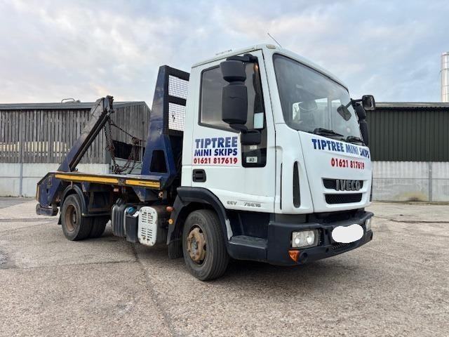 2010 Iveco 75E16 Webb Mini Skip