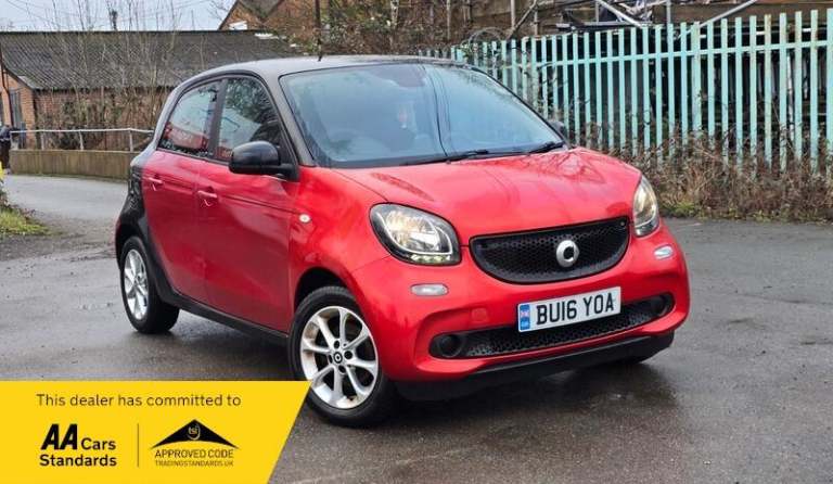 2016 smart forfour 1.0 Passion 5dr HATCHBACK PETROL Manual
