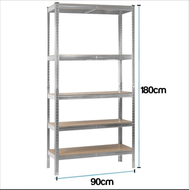 Boltless garage shelving Set of 2 