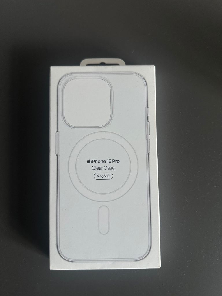 New Apple iPhone 15 Pro Clear Case with MagSafe
