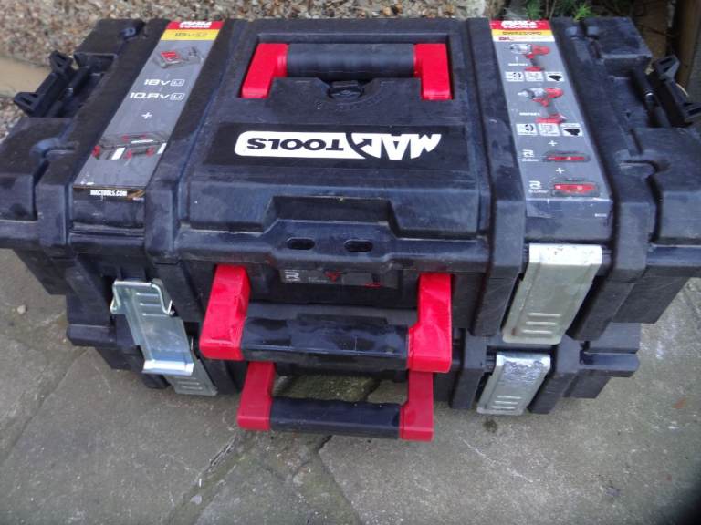 MAC TOOLS ~ TOOL STORAGE CASES x 2