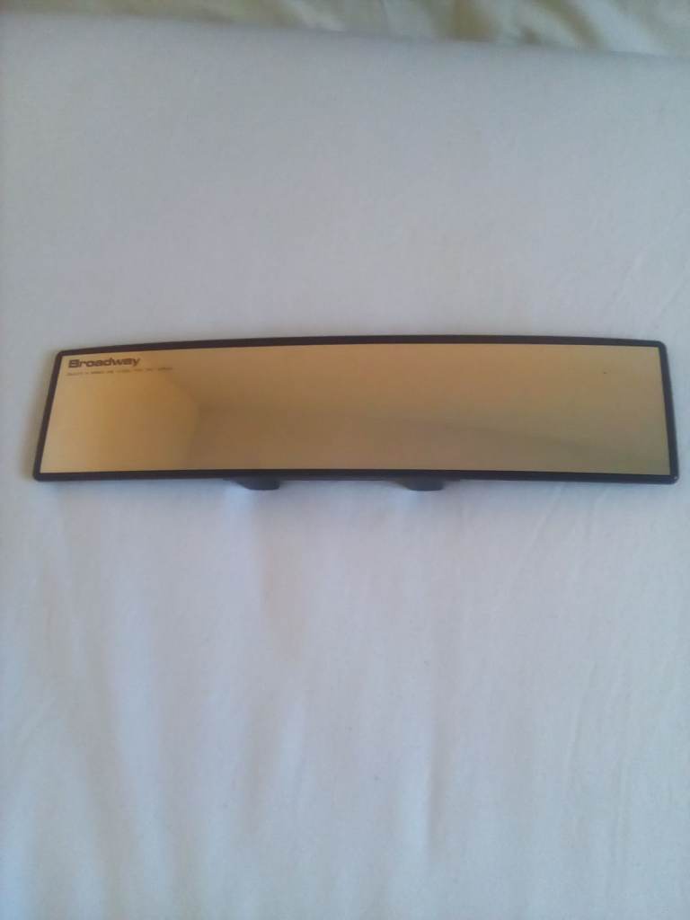 Napolex Broadway Car Rear View Mirror. Anti glare, Universal, Large field of View. Brand new.