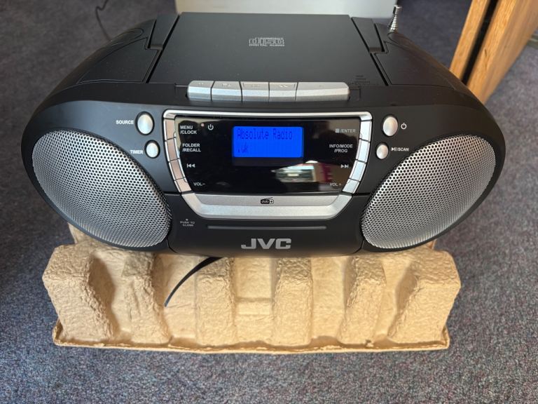 JVC Wireless DAB/MP3/CD/Cassette portable player 