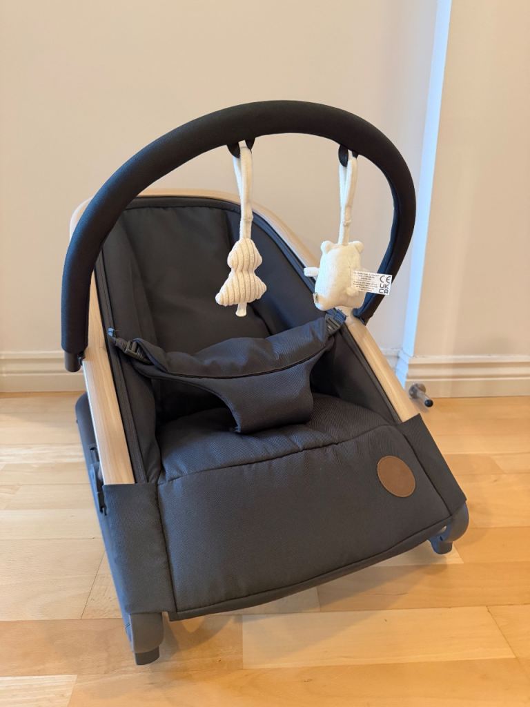 2-in-1 ergonomic baby bouncer chair!