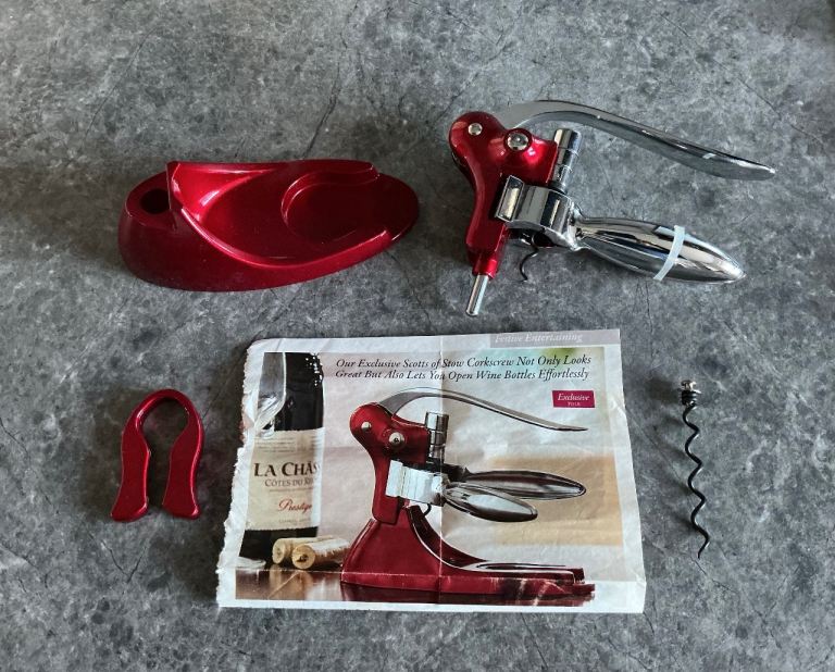 Scott’s Of Stow Deluxe 4 Piece Corkscrew Set…
