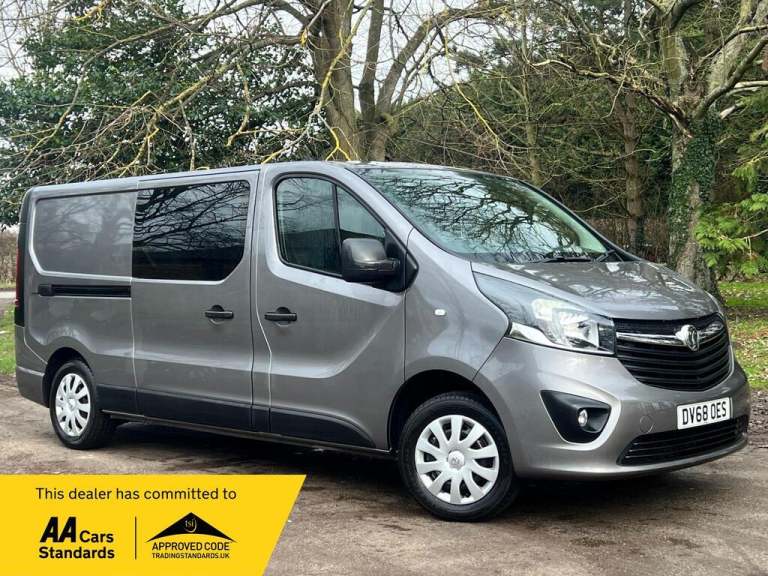  Vauxhall Vivaro 1.6 CDTi 2900 Sportive Crew Van L2 H1 Euro 6 5dr (6 Seat) Diesel Manual