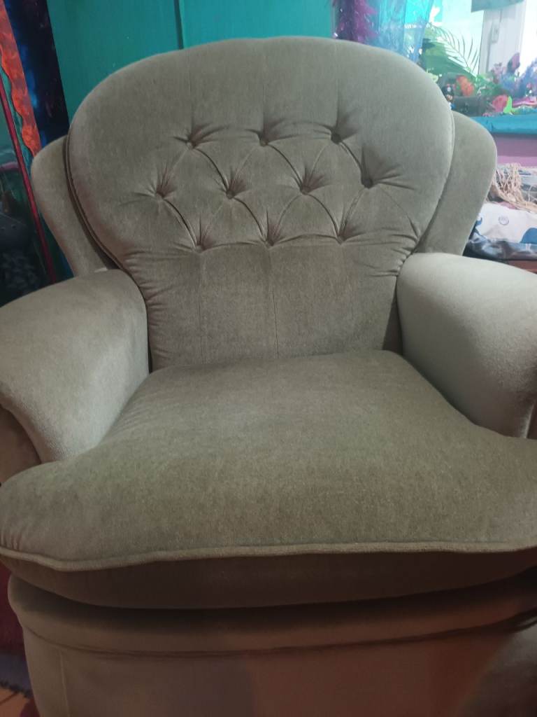 Sage green Armchair