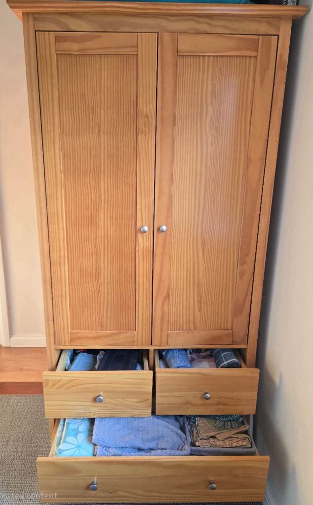2 door 3 drawer John lewis Wardrobe 