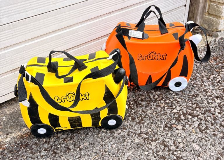Trunki suitcase tipu the tiger Bernard the bee