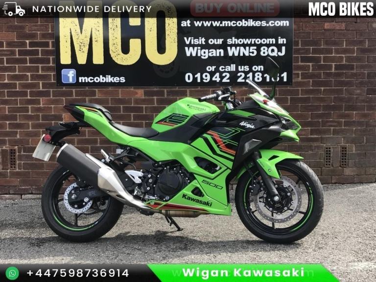 Kawasaki Ninja 500 SE K-Options 0% apr finance available