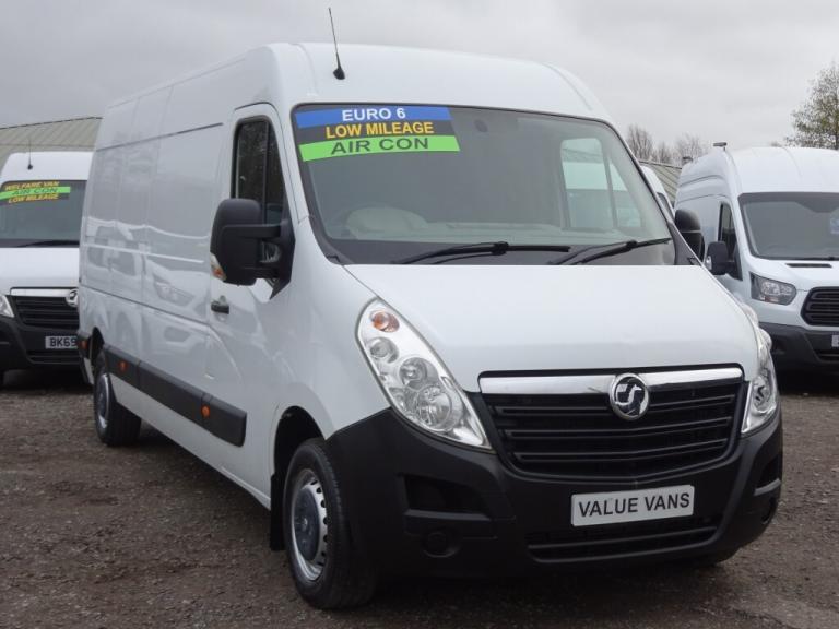 2017 (17) VAUXHALL MOVANO L3 H2 (LWB) 2.3 CDTI F3500 (130PS) - [A/C]