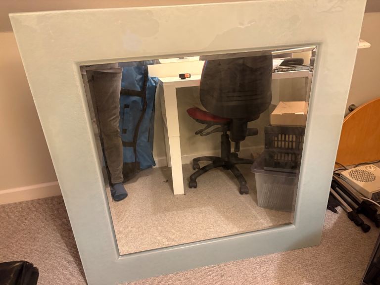Large square mirror 