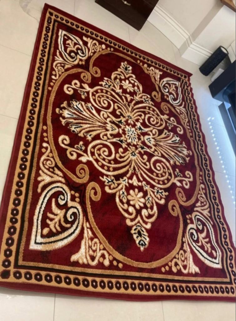 Brand new magic a beautiful area rugs size 230×160cm Colour red carpet rugs 