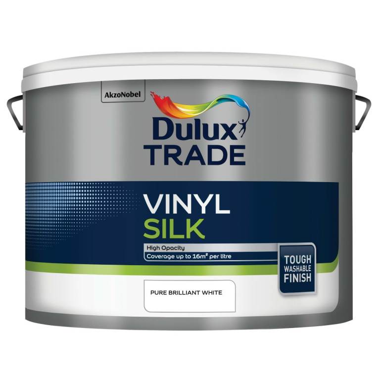 Duluxe Trade Vinly Silk Paint - White 5L