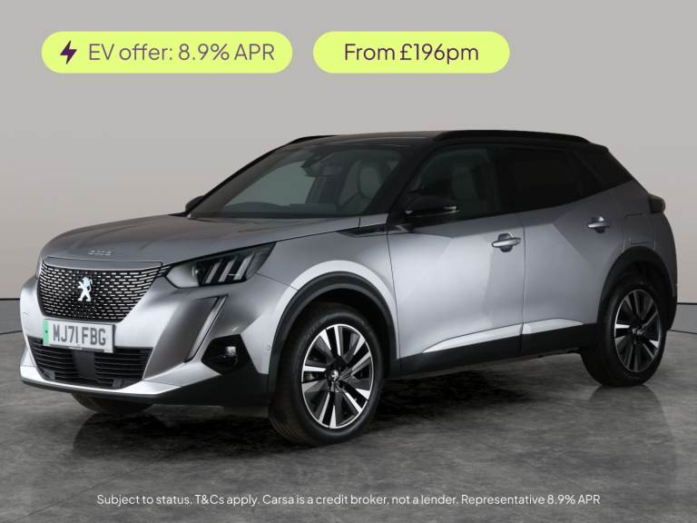 2021 Peugeot 2008 100kW GT Premium 50kWh 5dr Auto HATCHBACK ELECTRIC Automatic
