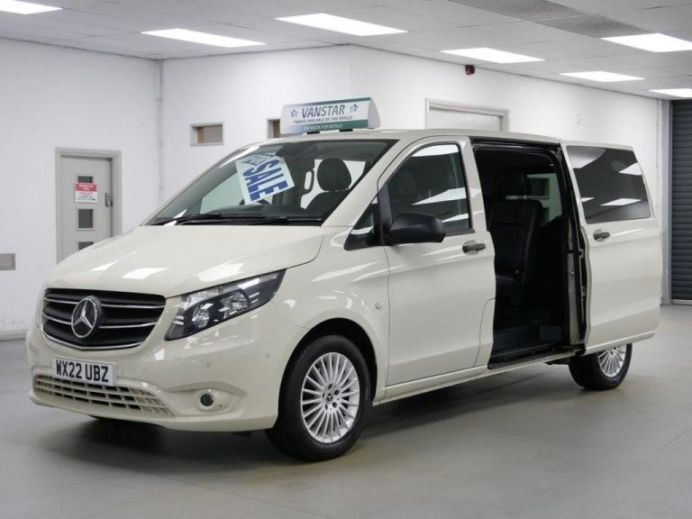 2022 MERCEDES  VITO 116 2.0 CDI 163 BHP LONG PREMIUM 9G AUTO CREWCAB ( NO VAT )