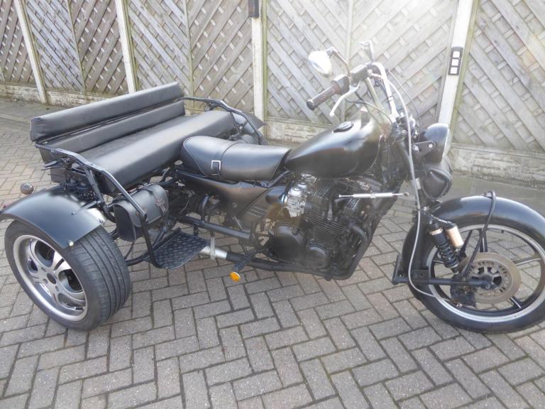 YAMAHA XJ TRIKE LEADING LINK FRONT END SPARES REPAIR SOON TAX-MOT EXCEMPT 3 SEAT