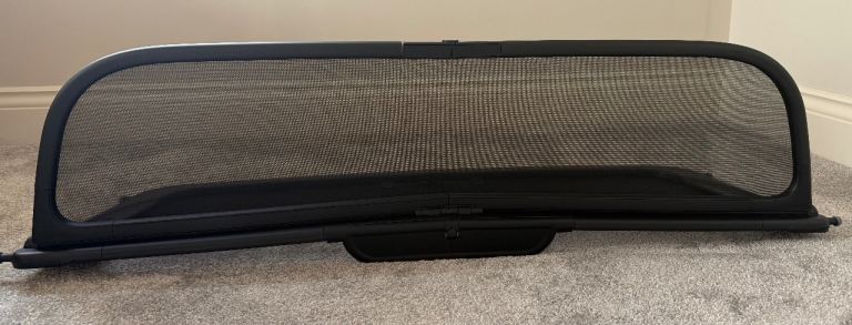 MINI Convertible Wind Deflector – R57 (2009–2015) – New Unused – Black Mesh