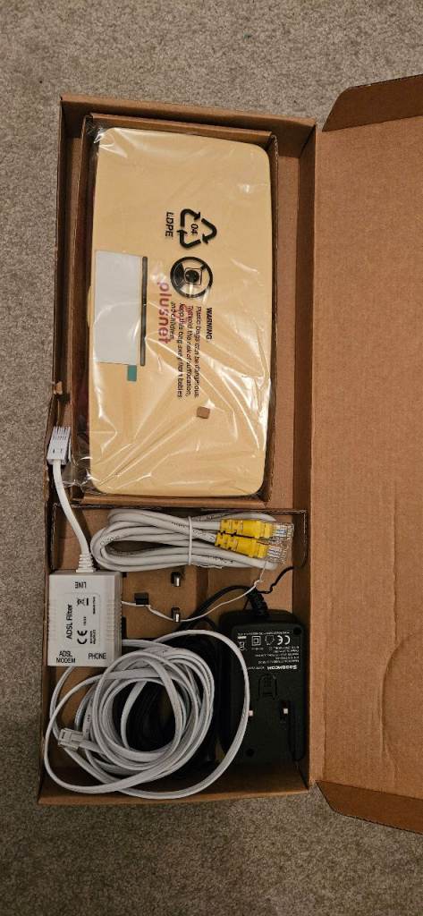 Plusnet Hub One router