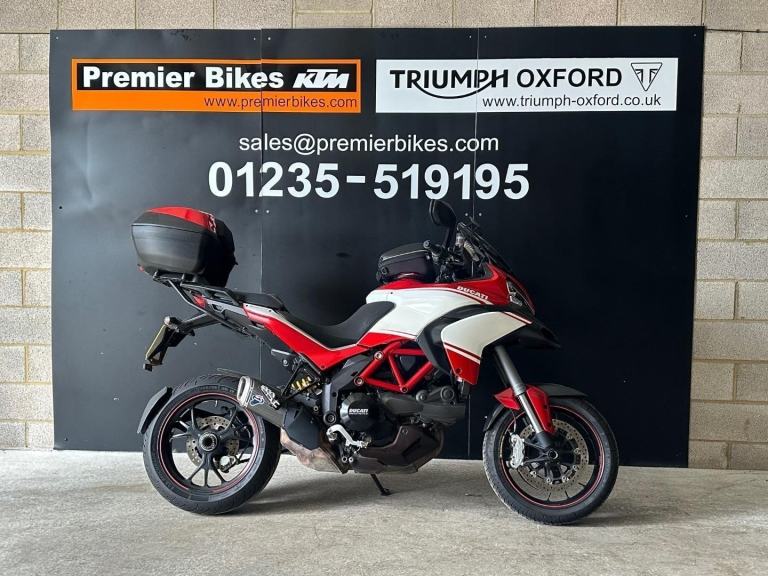 STUNNING 2014/14 DUCATI MULTISTRADA 1200 S PIKES PEAK MOTORCYCLE