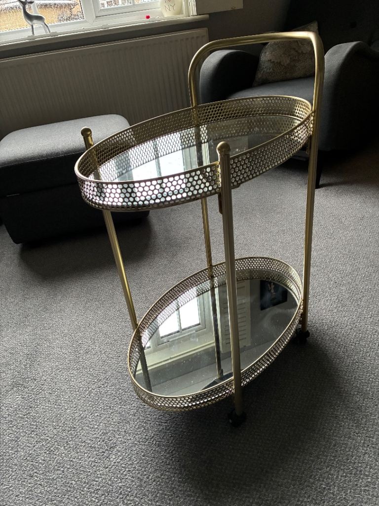 image for 2 Tier Drinks Trolley