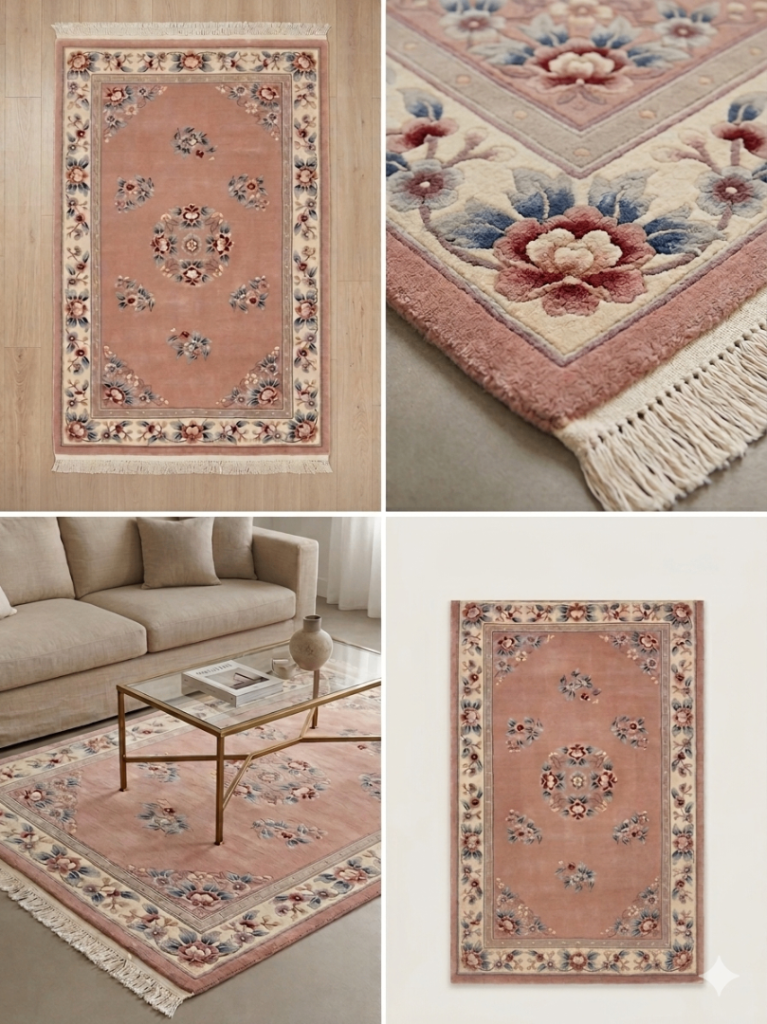 Handmade Chinese rug 260x155cm