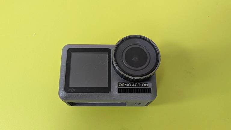 DJI Osmo Action Camera with Waterproof Housing and 3 Batteries