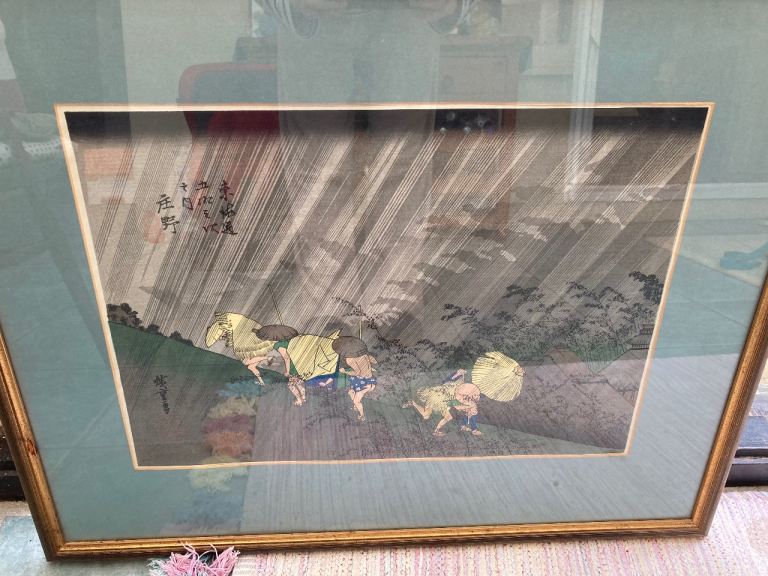Japanese hanga print
