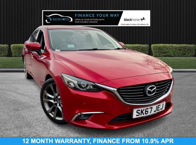 2017 67 MAZDA MAZDA6 2.2 SKYACTIV-D SPORT NAV SALOON 4DR DIESEL MANUAL EURO 6 (S