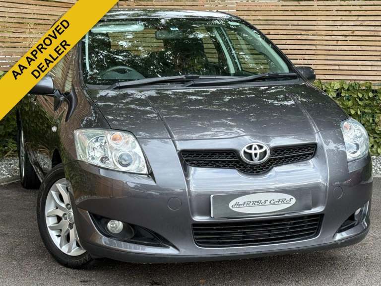 2007 Toyota Auris 1.6 TR Hatchback 5dr Petrol Multimode (161 g/km, 124 bhp) 12 MONTHS AA, FRE HAT...