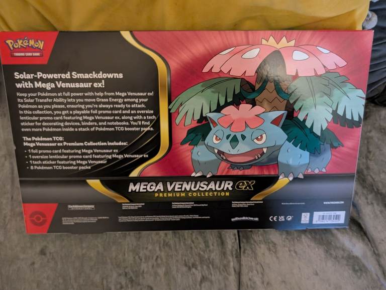 Pokemon mega venusaur ex box 