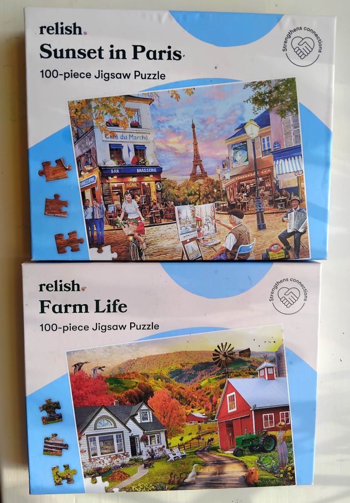 Relish and Active Life Dementia Jigsaws