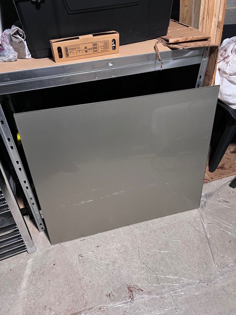Oven Hob Splashback - glass
