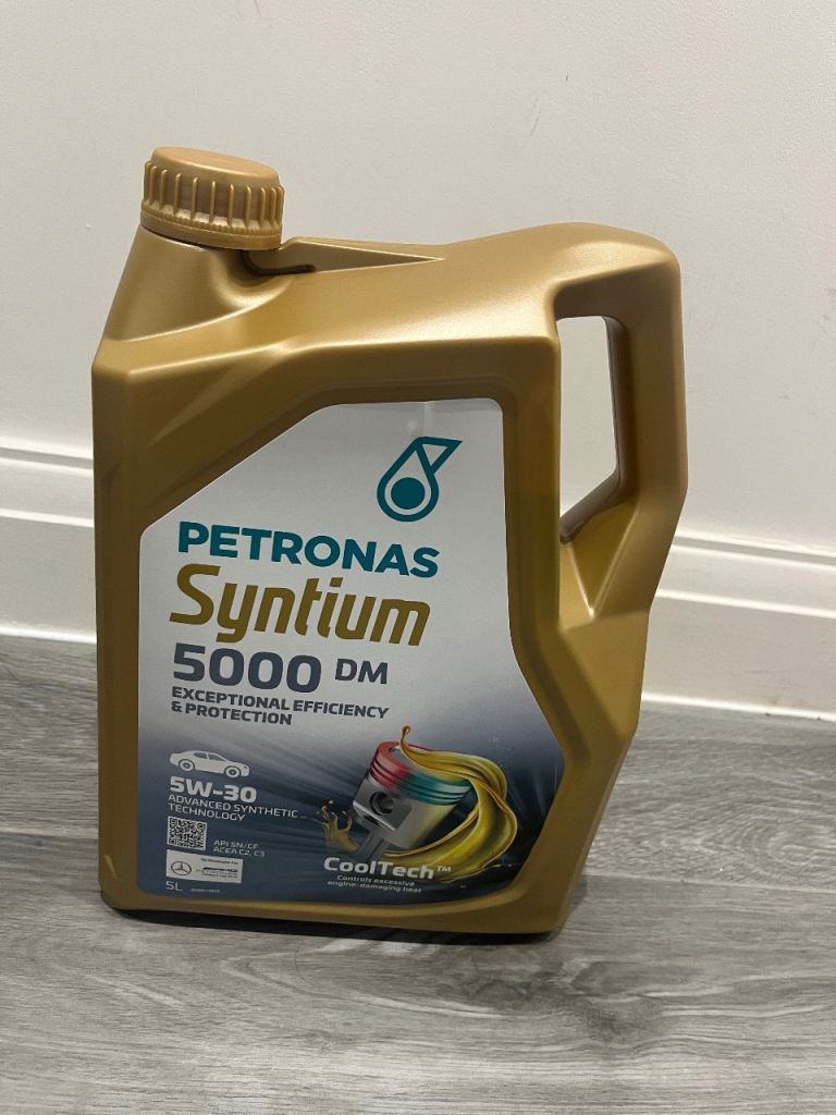 Petronas 5000DM 5w30 Engine Oil 5L BMW Mercedes VW Renault