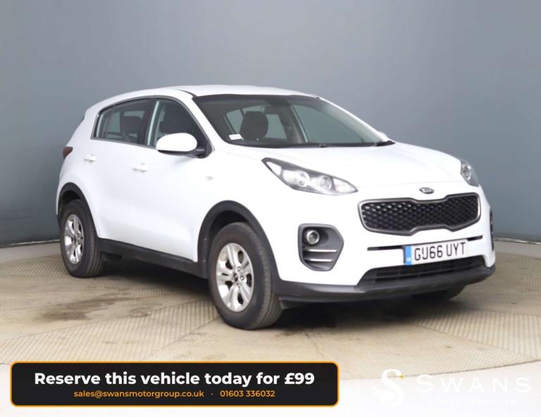 2016 Kia Sportage 1.6 GDi 1 5dr ESTATE PETROL Manual