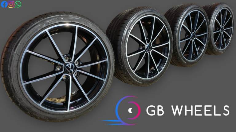 Genuine Volkswagen Golf Belvedere GTI Alloy Wheels GTD GTE Caddy R Clubsport