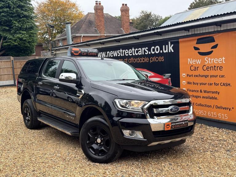 2018 Ford Ranger 2.2 TDCi Limited Super Cab Pickup 4WD Euro 5 4dr PICK UP Diesel Manual